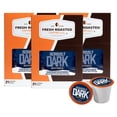 thumbnail image 1 of Fresh Roasted Coffee, Seriously Dark Decaf, Dark Roast, K-cup Compatible, 72 Count, 1 of 8
