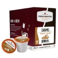 thumbnail image 1 of Fresh Roasted Coffee's Flavored Coffee Collection, Caramel, 72 K-compatible Pods, 1 of 12