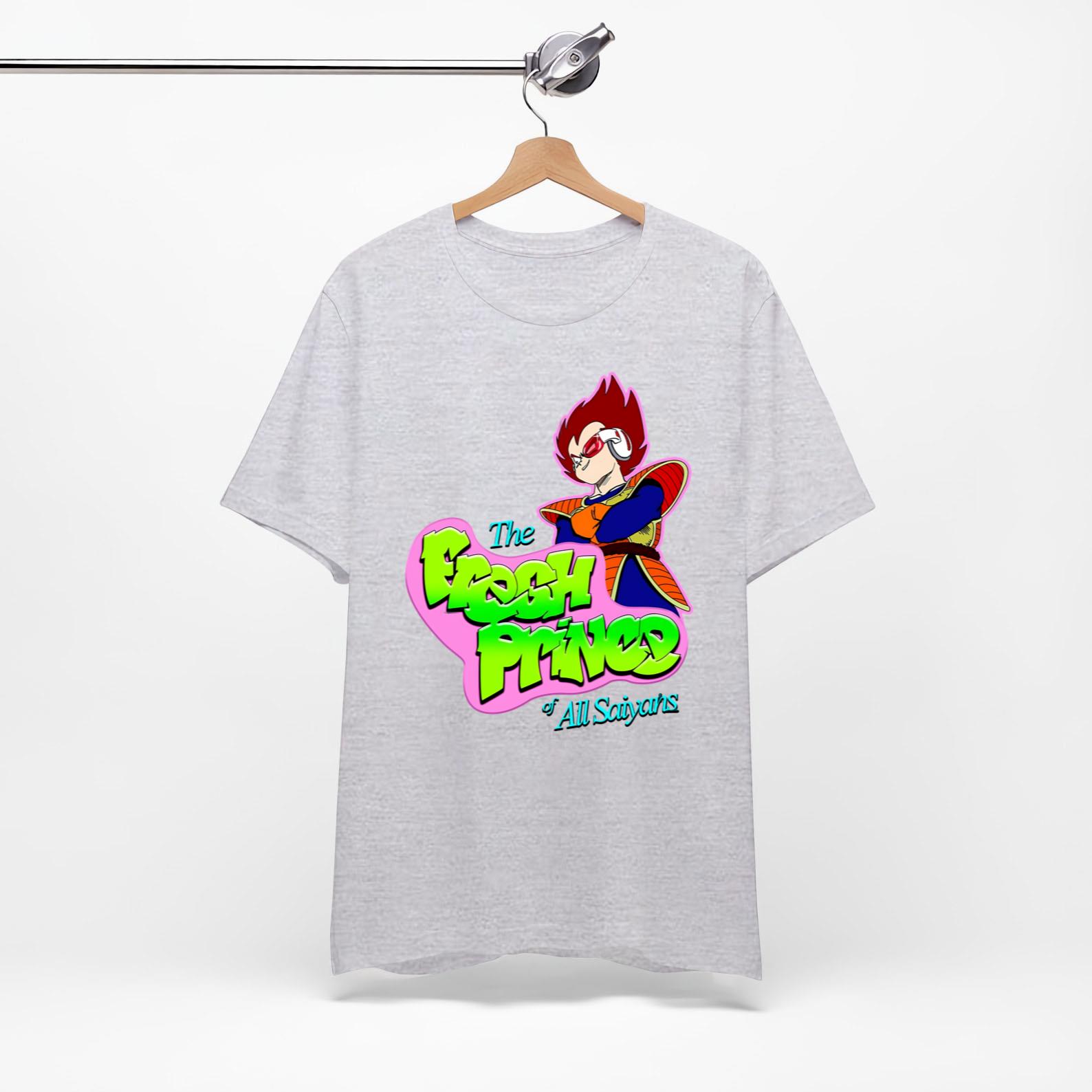 Fresh Saiyan Prince Shirt dragon TShirt fresh prince of bel air Saiyan