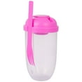 Fresh Salad Container Serving Cup with Dressing Container Fork Portable