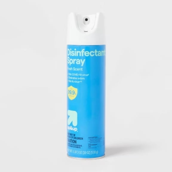Fresh Scent Disinfectant Spray 19oz Multi-Surface Household Cleaner Sanitizing Spray for Bathroom Kitchen