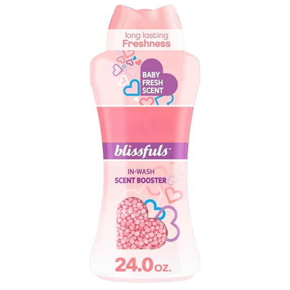 Fresh Scent In-Wash Scent Booster Beads - 24oz: Odor Control, Bleach-Free, Spill-Resistant Lid, High Efficiency