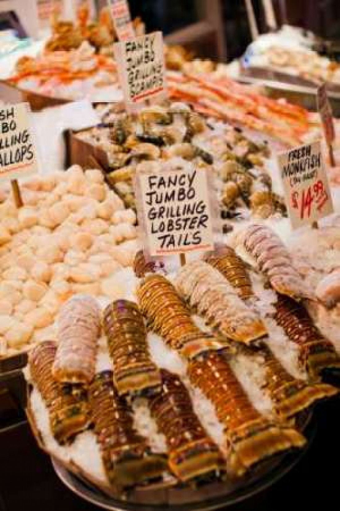 Fresh Seafood I Canvas Art - Bob Stefko (24 x 36)