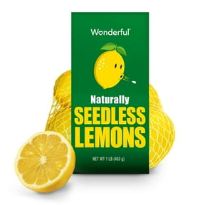 Fresh Seedless Lemons, 1 lb Bag