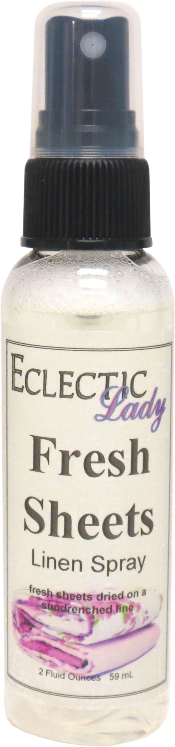 Fresh Sheets Linen Spray (Double Strength), 2 ounces Eclectic Lady