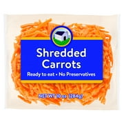 Fresh Shredded Carrots, 10 oz Bag