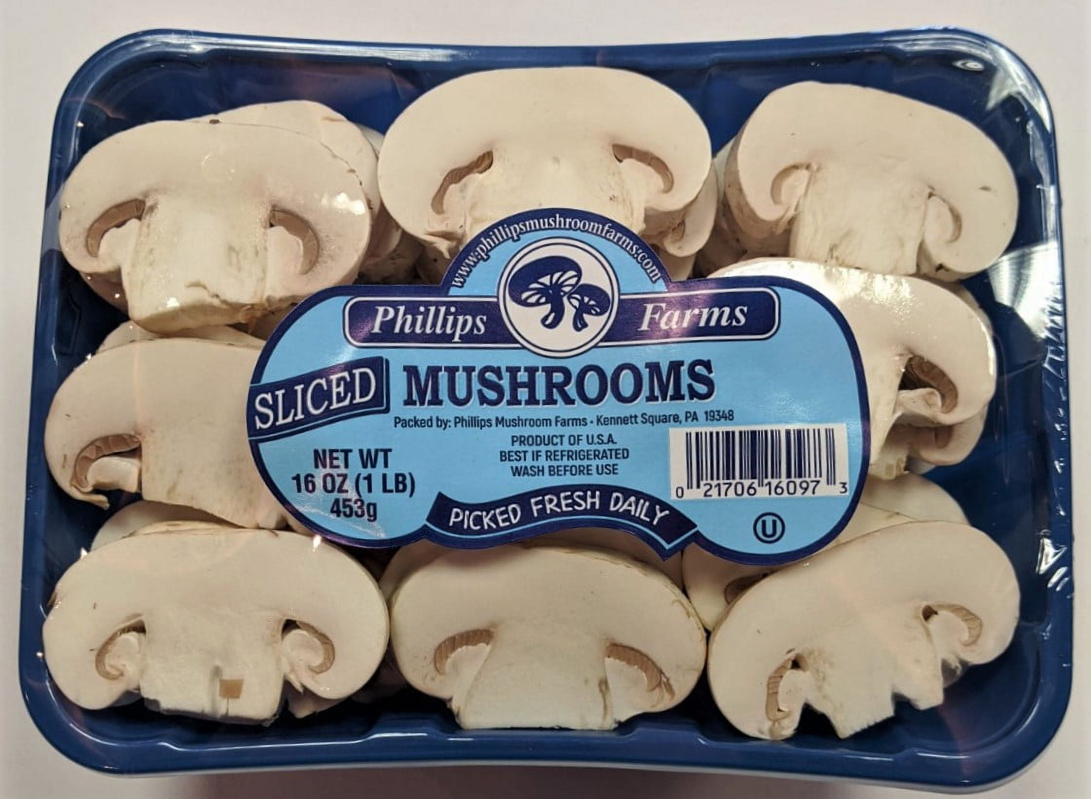 Fresh Sliced Mushrooms, 16 oz - Walmart.com
