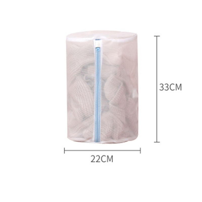 Fresh Solid Laundry Washing Bag Beautiful Zippers High Density