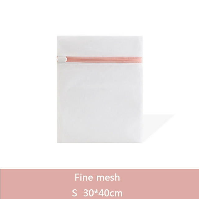 Fresh Solid Laundry Washing Bag Beautiful Zippers High Density