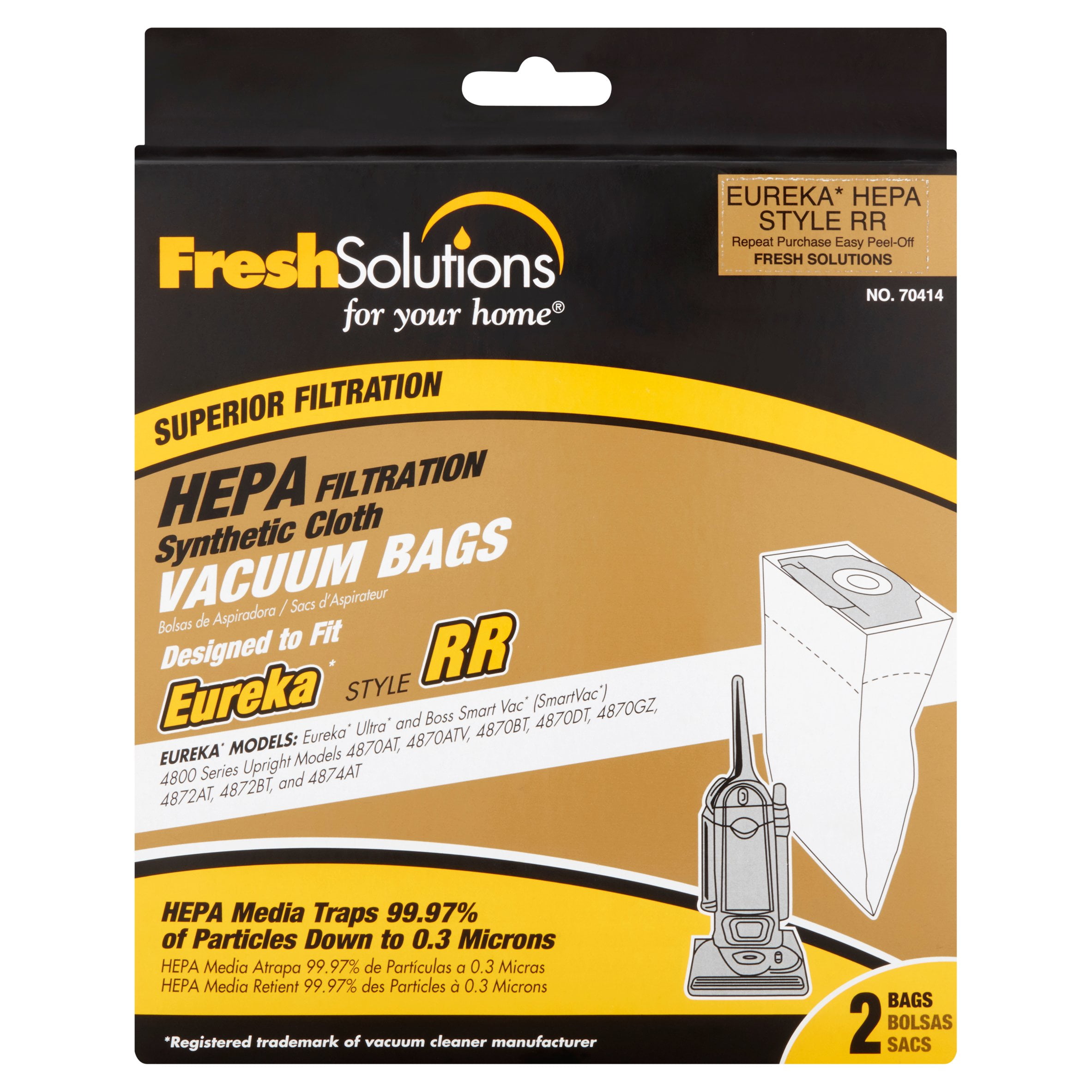 Fresh Solutions for your Home Superior Filtration Eureka Style RR