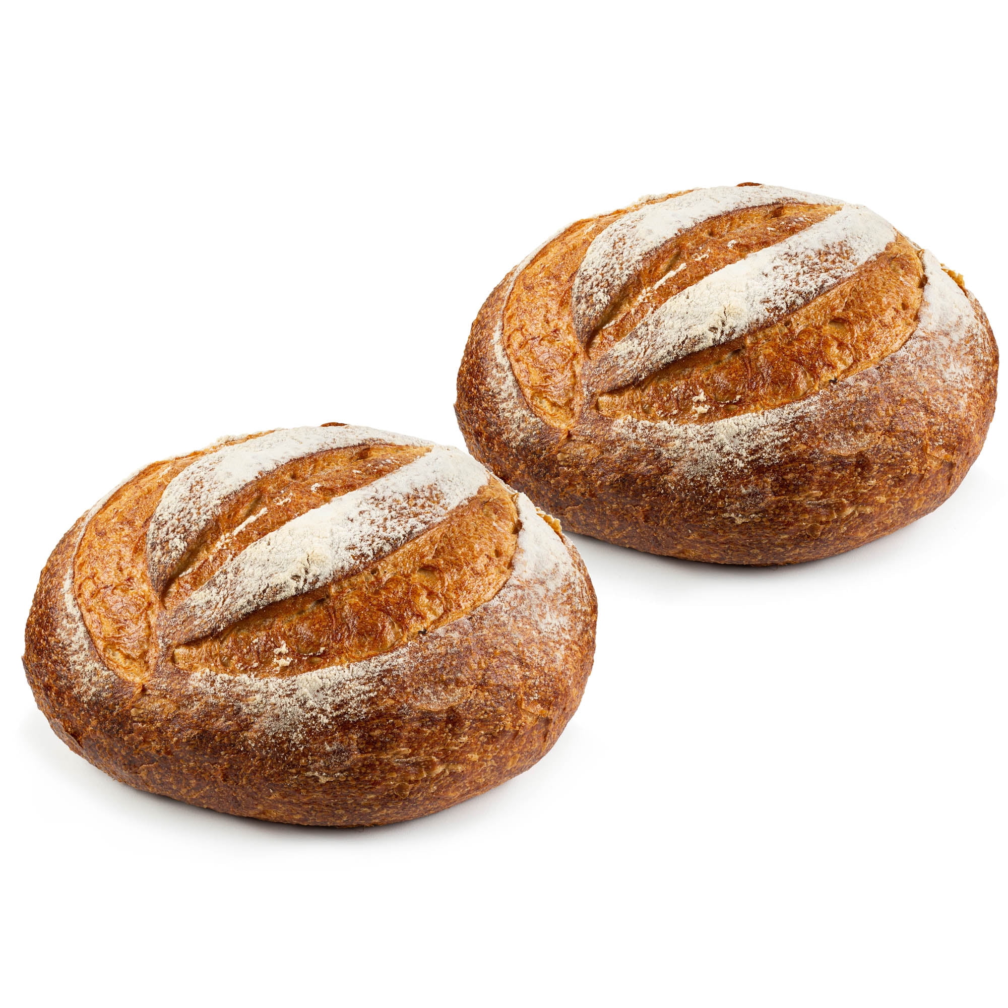 Fresh Sourdough Bread | Kosher | Heavenly Crusty Rind | Great for Holidays, Christmas, Thanksgiving & New Years Parties | Artisanal Sour Dough Rounds | Baked Daily | 19 oz per Loaf-Sterns Bakery