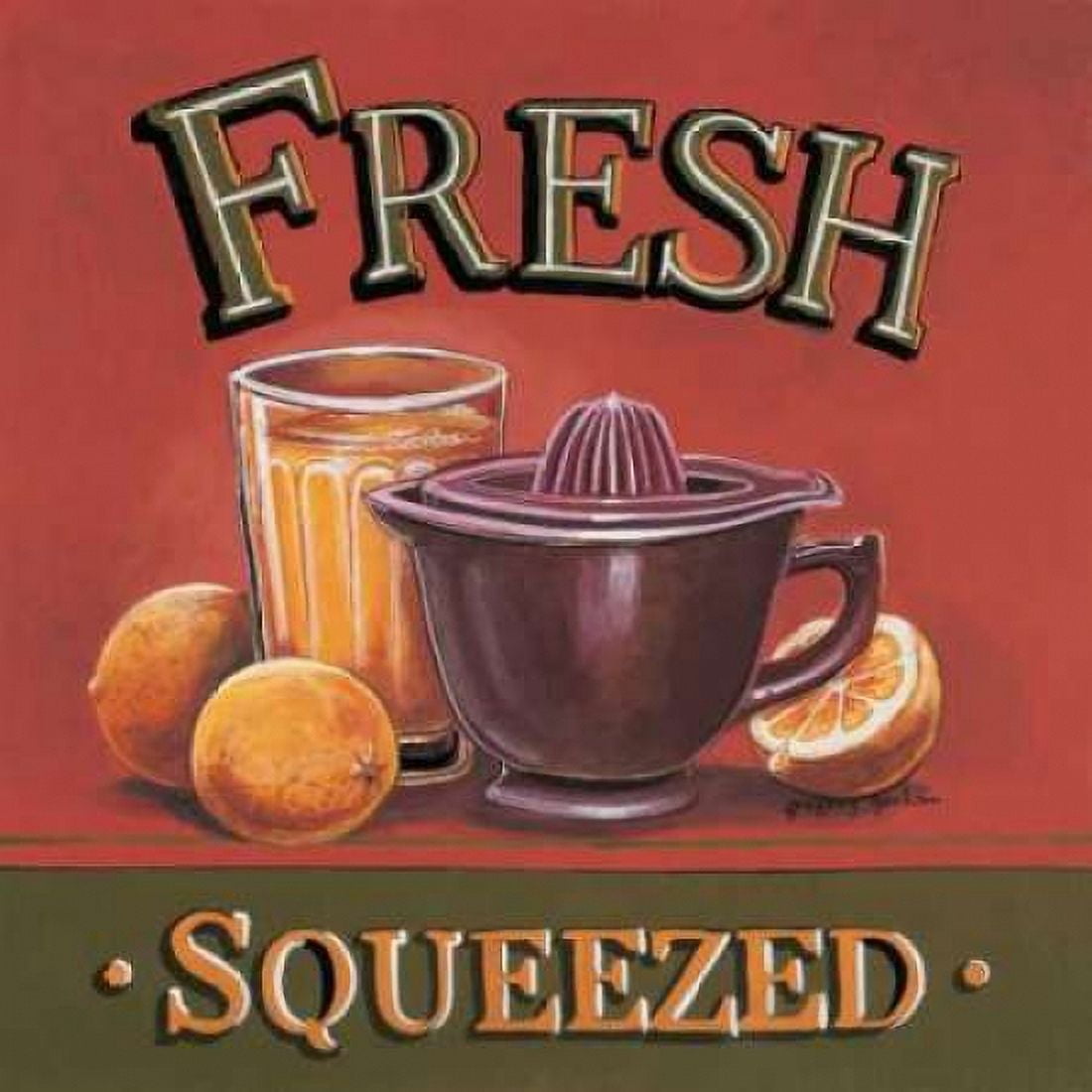 Fresh Squeezed Canvas Art - Gregory Gorham (24 x 24)