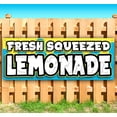 thumbnail image 1 of Fresh Squeezed Lemonade 13 oz Vinyl Banner With Metal Grommets, 1 of 4