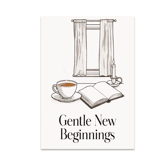 Fresh Start Calm Morning Scene - Mindfulness Enthusiast - 13x19 Poster Print