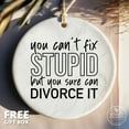thumbnail image 1 of Fresh Start Ornament — Funny Divorce/Breakup Celebration Keepsake, Newly Single Holiday Gift, 1 of 6