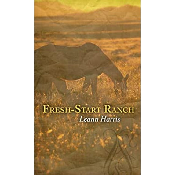 Pre-Owned Fresh-Start Ranch Thorndike Large Print Gentle Romance Hardcover Leann Harris