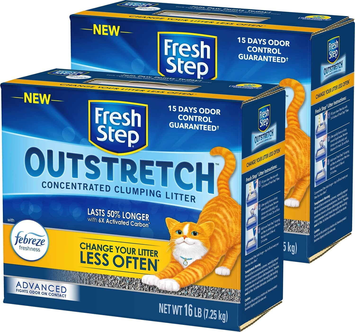 Fresh Step Advanced Clumping Cat Litter Walmart
