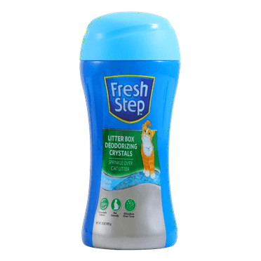 Fresh Step, Fresh Scent Cat Litter Box Scent Crystals, 15 oz | Cat Litter Box Deodorizer