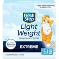 thumbnail image 1 of Fresh Step Light Weight Cat Litter Extreme With Febreze Freshness, Lightweight Clumping Litter, 15.4 lb. Box, 1 of 4