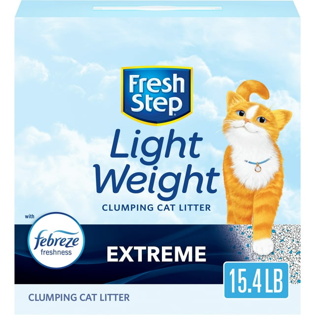 Fresh Step Lightweight Extreme Scented Litter with Febreze, Clumping