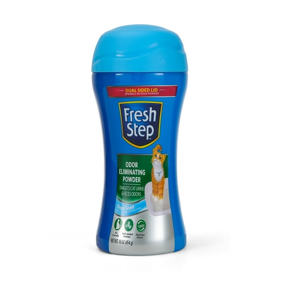 Fresh Step Cat Litter Box Deodorizer Powder, 16 Ounces