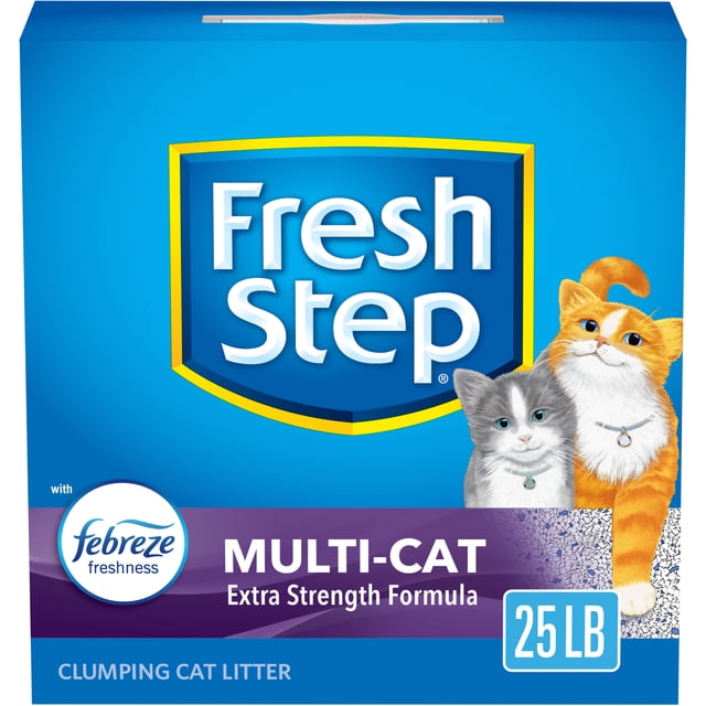 Fresh Step MultiCat Extra Strength Formula Scented Litter with Febreze