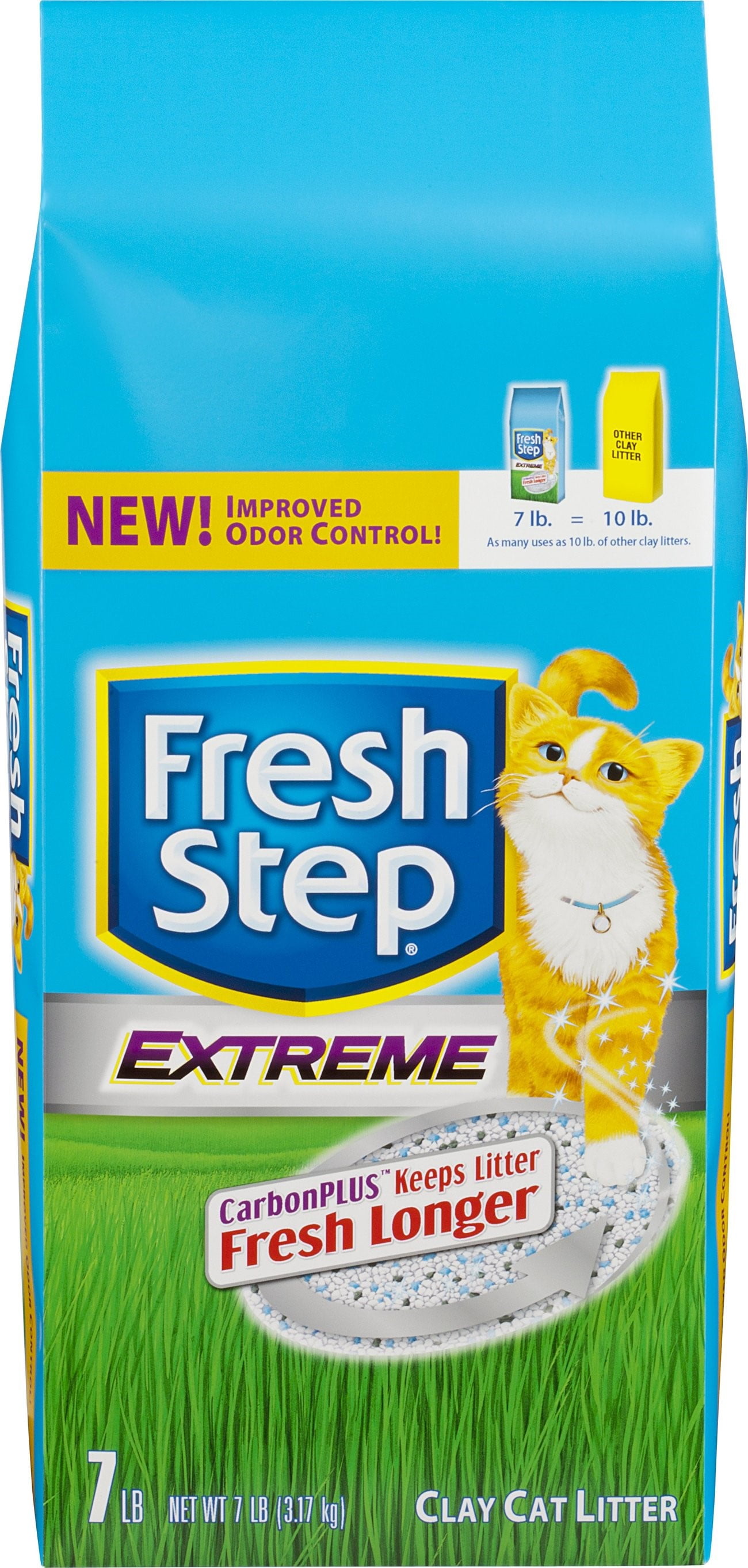 Fresh Step Non Clumping Clay Cat Litter Scented 7 lb