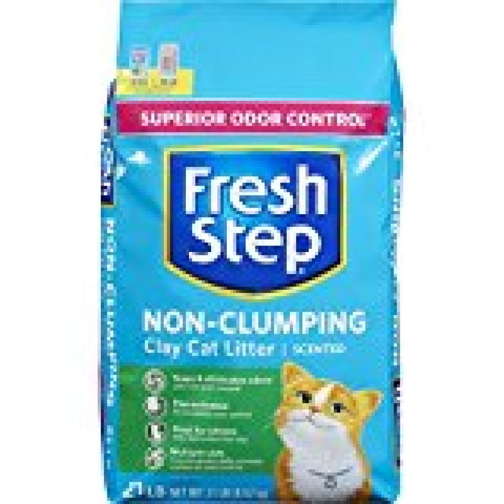 Fresh Step NonClumping Clay Cat Litter Scented (Pack of 3)