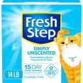 thumbnail image 1 of Fresh Step Simply Unscented Clumping Cat Litter, 14 lbs, 1 of 6