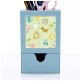 thumbnail image 1 of Fresh Style Flower Dog Pattern Desk Supplies Organizer Pen Holder Card, 1 of 3
