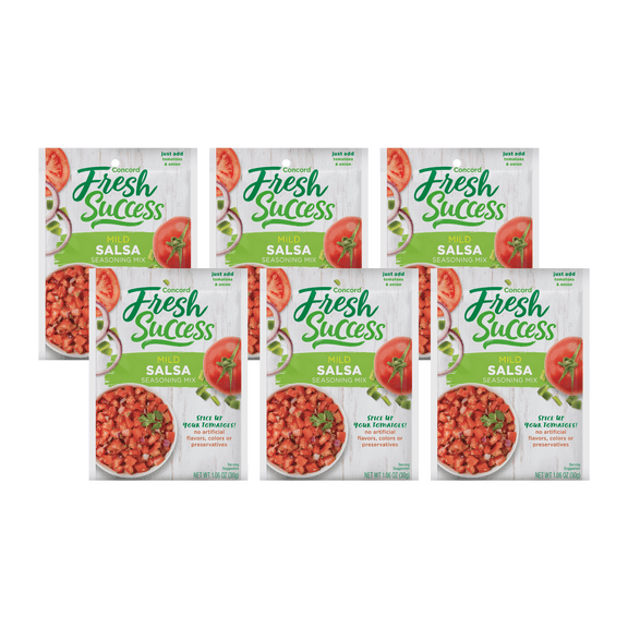 Fresh Success Mild Salsa Seasoning Mix, 1.06 oz (Pack of 6)