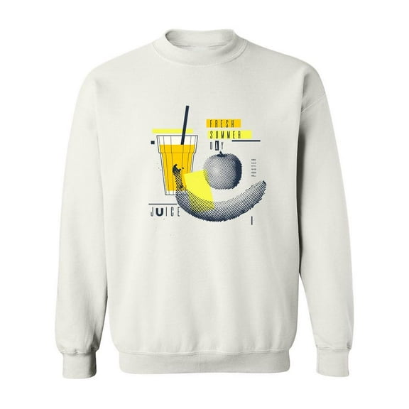 Fresh Summer Day Design Sweatshirt Men -Image by Shutterstock, Male 5X-Large