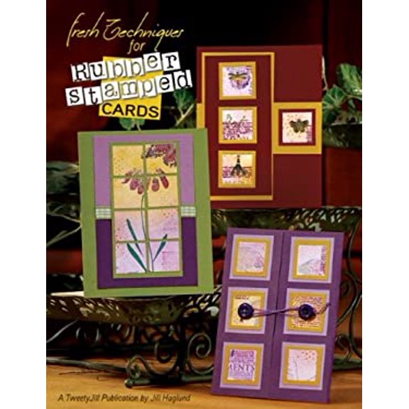 Pre-Owned Fresh Techniques for Rubber Stamped Cards Paperback Jill Haglund