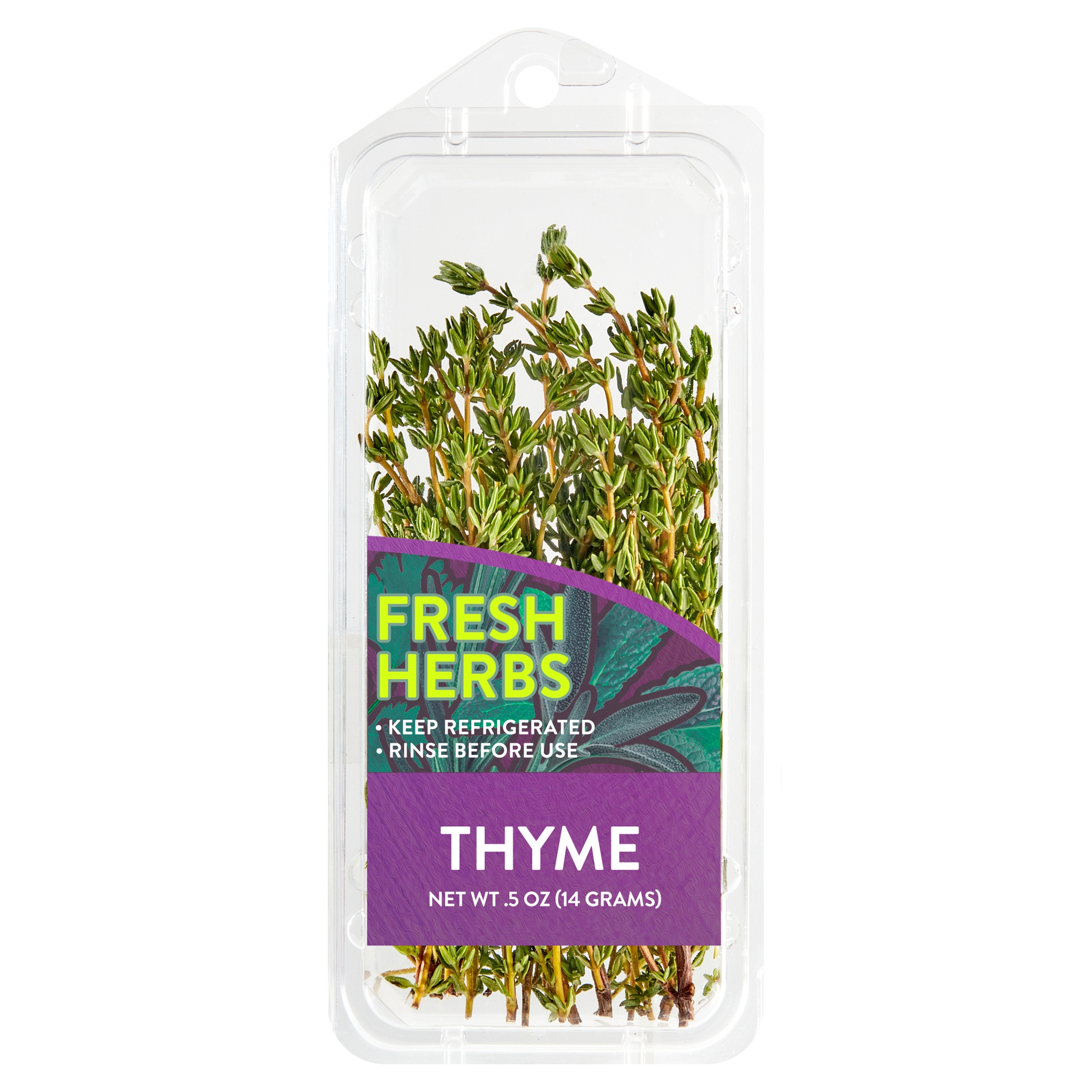 Fresh Thyme, 0.5 oz Clamshell