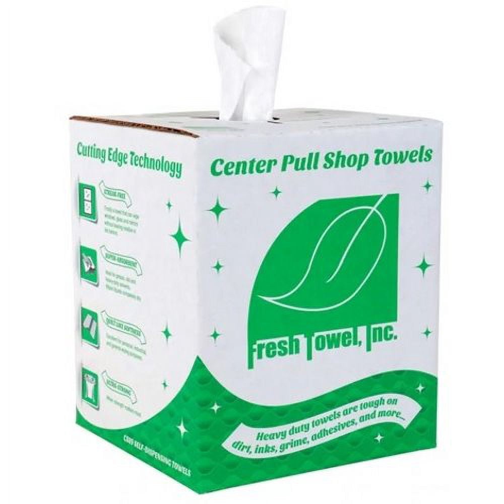 Fresh Towel Shop Towels Ultra Strong 300 9x12 Center Pull White (AH-S7PS-PB4C)