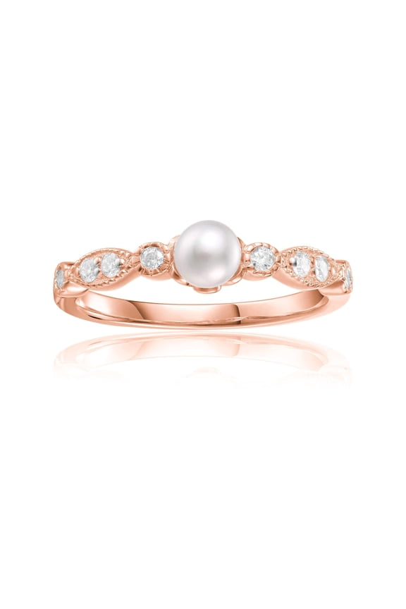 Fresh Water Round Pearl Ring