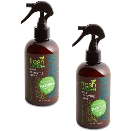 Fresh Wave All Natural Odor Eliminator Travel & Home Spray 8 oz 2 Pack