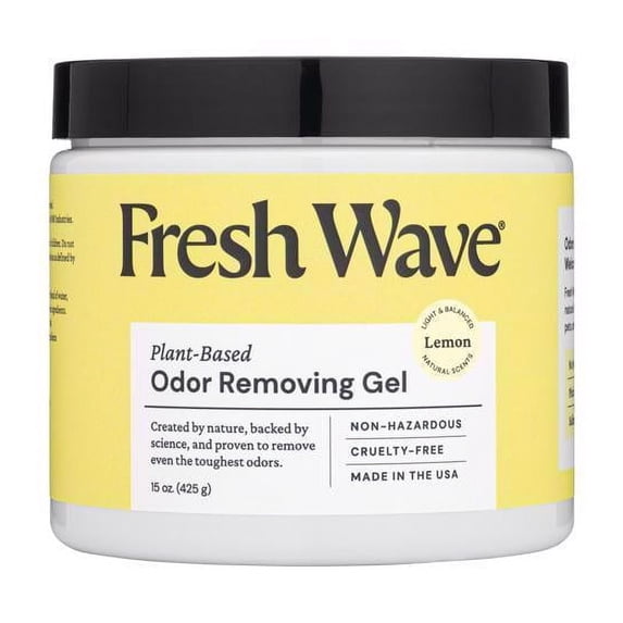 Fresh Wave Lemon Scent Air Freshener 15 oz Gel 1 pk