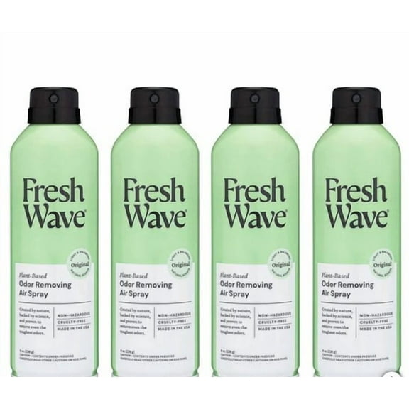 Fresh Wave Odor Removing Air Spray, Original, 8 fl oz, 4-count