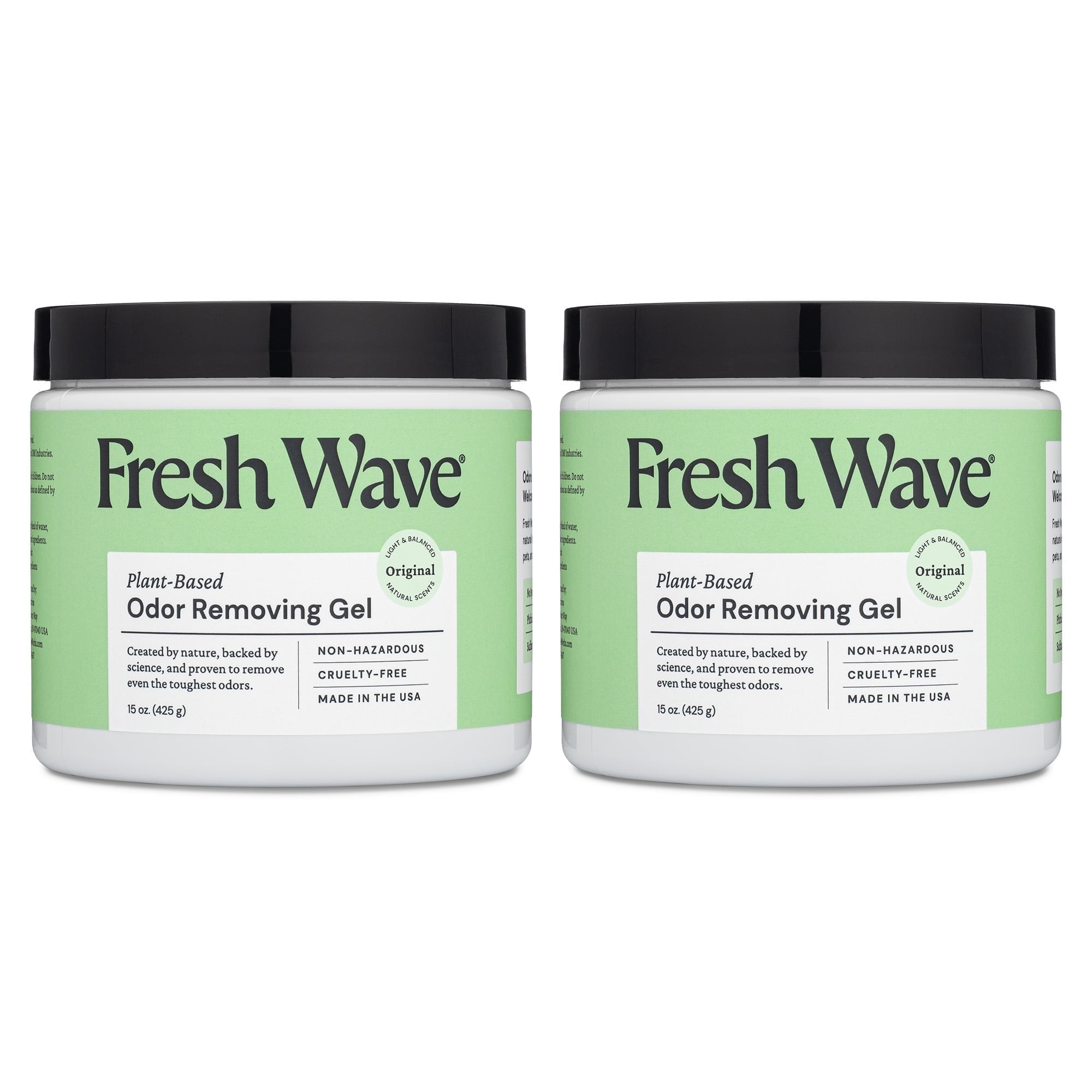 Fresh Wave Original Scent Odor Removing Gel, 15 oz., 2-Pack