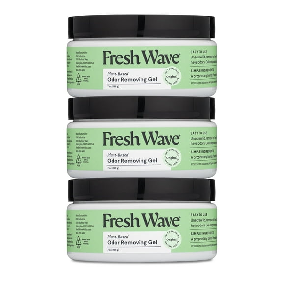 Fresh Wave Original Scent Odor Removing Gel, 7 oz., 3-Pack
