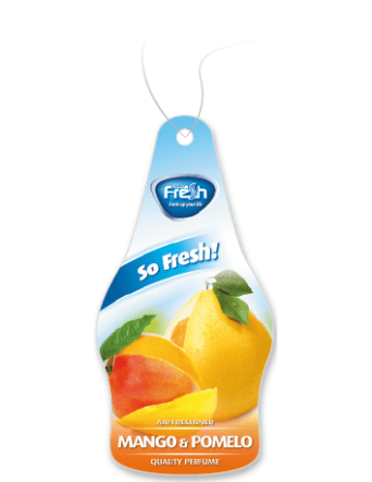 Fresh Way DF39 - Dry So Fresh Car Air Freshener (Mango & Pomelo) 3 Pack
