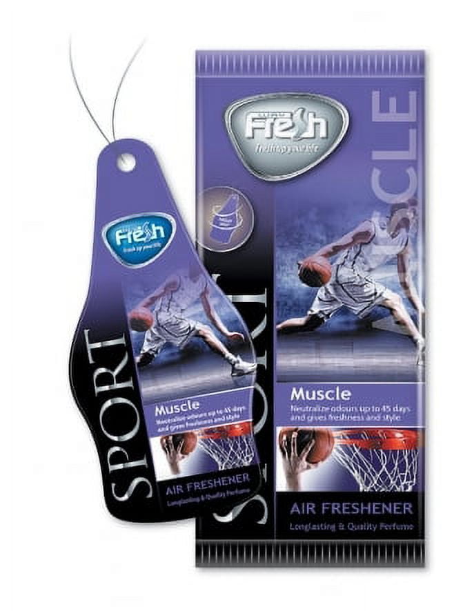 Fresh Way DSP03 - Dry Sport Car Air Freshener (Muscle) 3 Pack