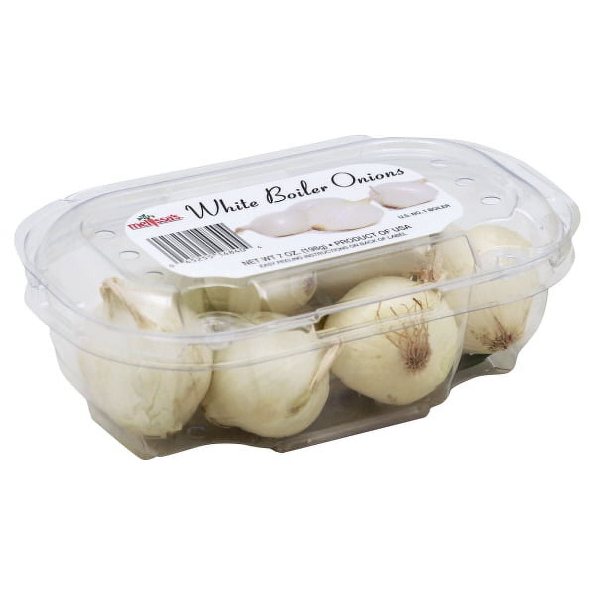 Fresh White Boiler Onions, 7 oz Package