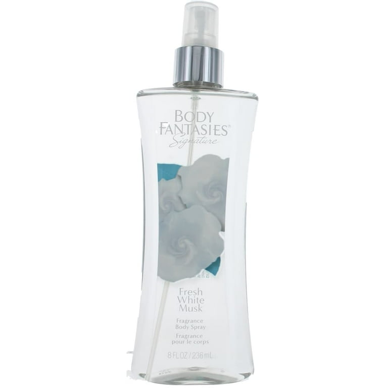 Body Fantasies Signature Fresh White Musk Body Spray By Parfums De Coeur - 8 oz Body Fantasies Signature Fresh White Musk Body Spray By Parfums De Coeur - 8 oz