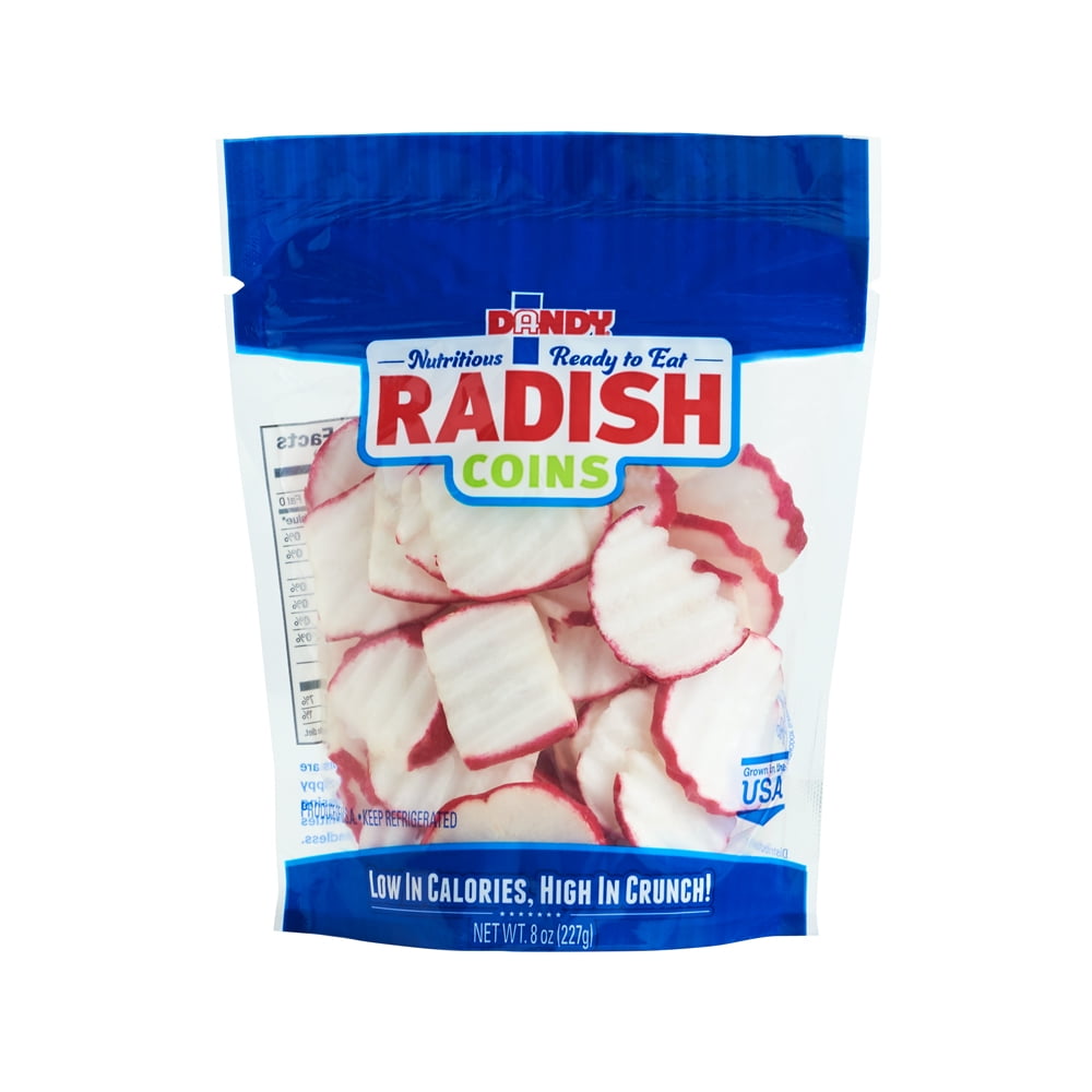 Fresh Whole Radish Coins, 8 oz