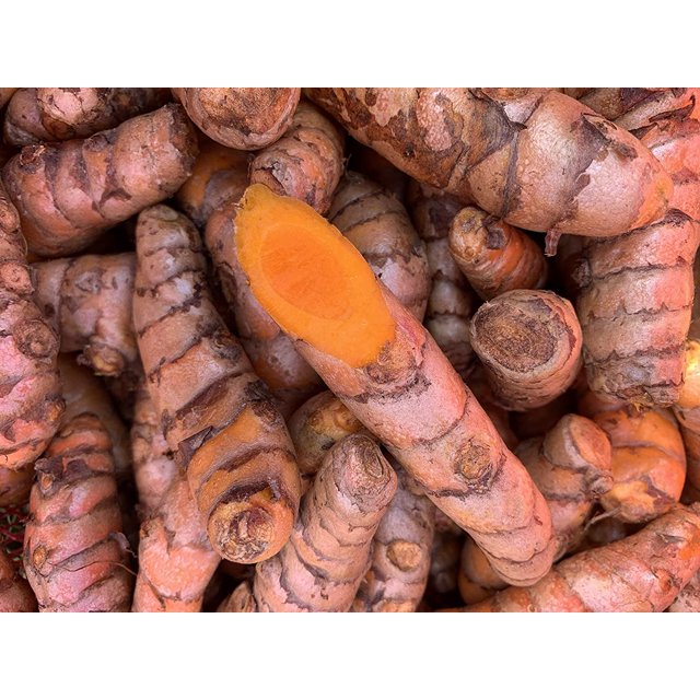 Fresh Whole Raw Yellow Turmeric, Naturally Grown from Fiji Island 5
