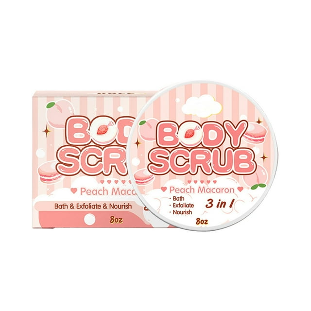 Fresh Wolf Strawberry Cake Body Scrub Deep Cleansing Nourishes