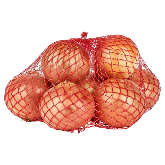 Fresh Yellow Onions, 3 lb Bag