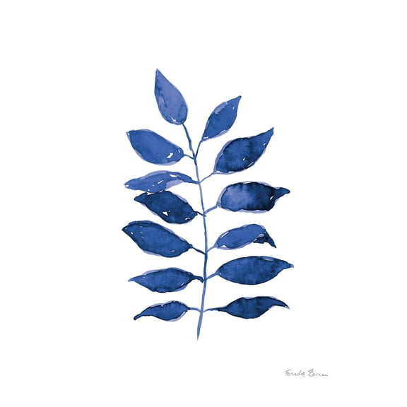 Art.com Fresh and Blue IV Art Print by Farida Zaman, 12" x 16"